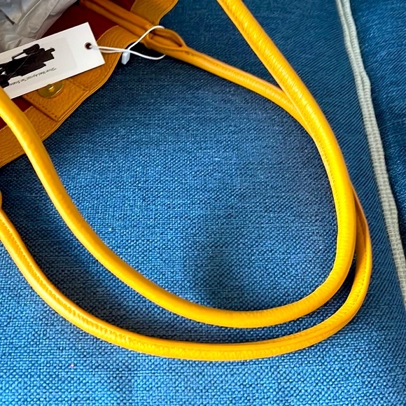 Hammitt Oliver Large Snake Embossed Tote Bag - Picture 8 of 10